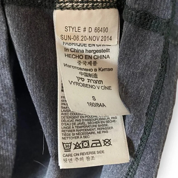 Marmot Dark  Grey Laura Hooded Long Sleeve Henley Shirt - Picture 9 of 9